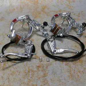 Dia-Compe MX1000 / Tech-III Silver Complete Brake Set