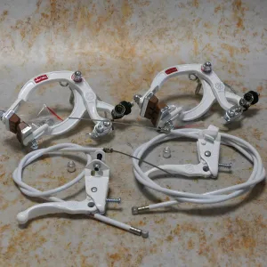 Dia-Compe MX1000 / Tech-III White Complete Brake Set