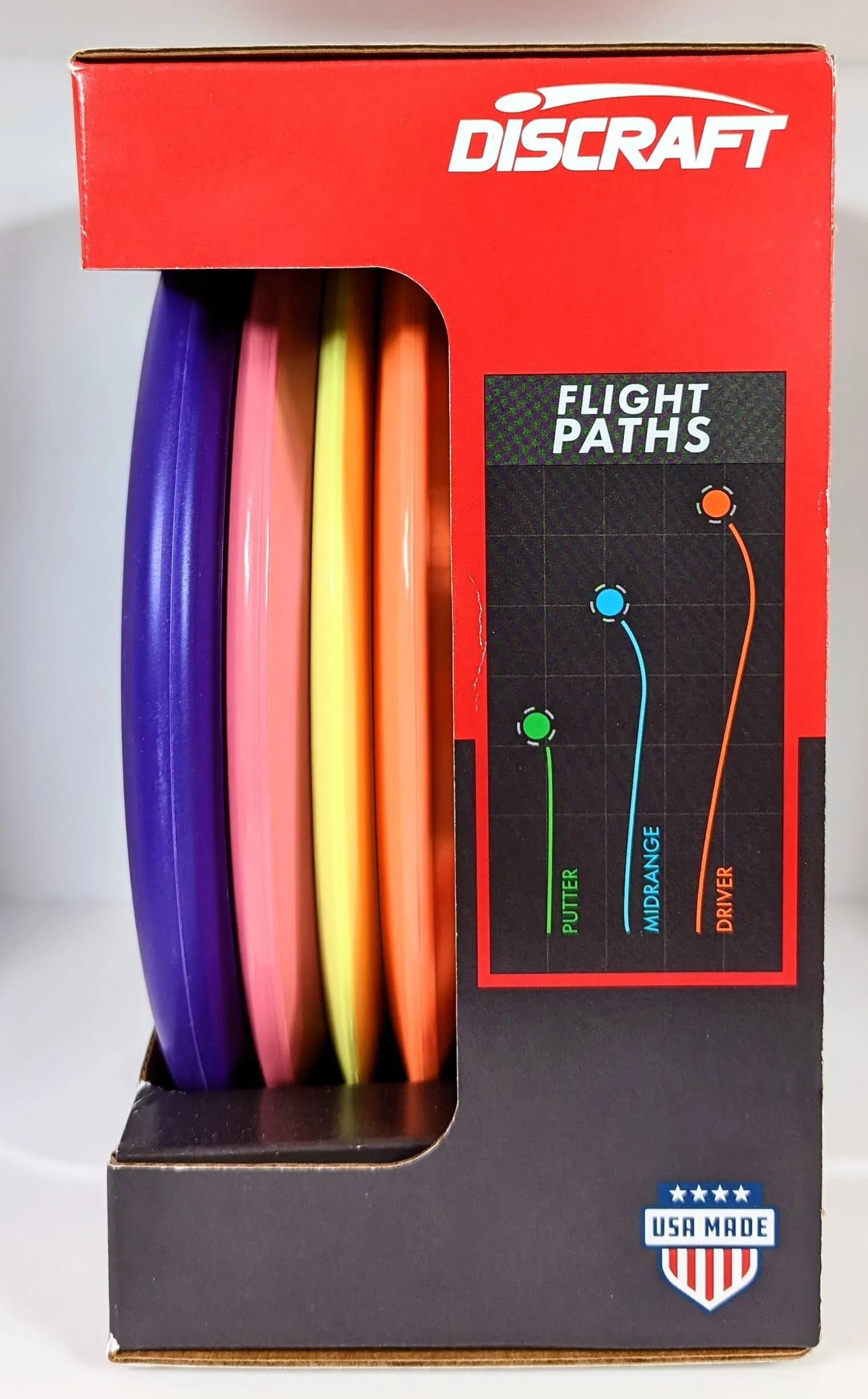 Discraft 4-Disc and Bag Deluxe Disc Golf Set