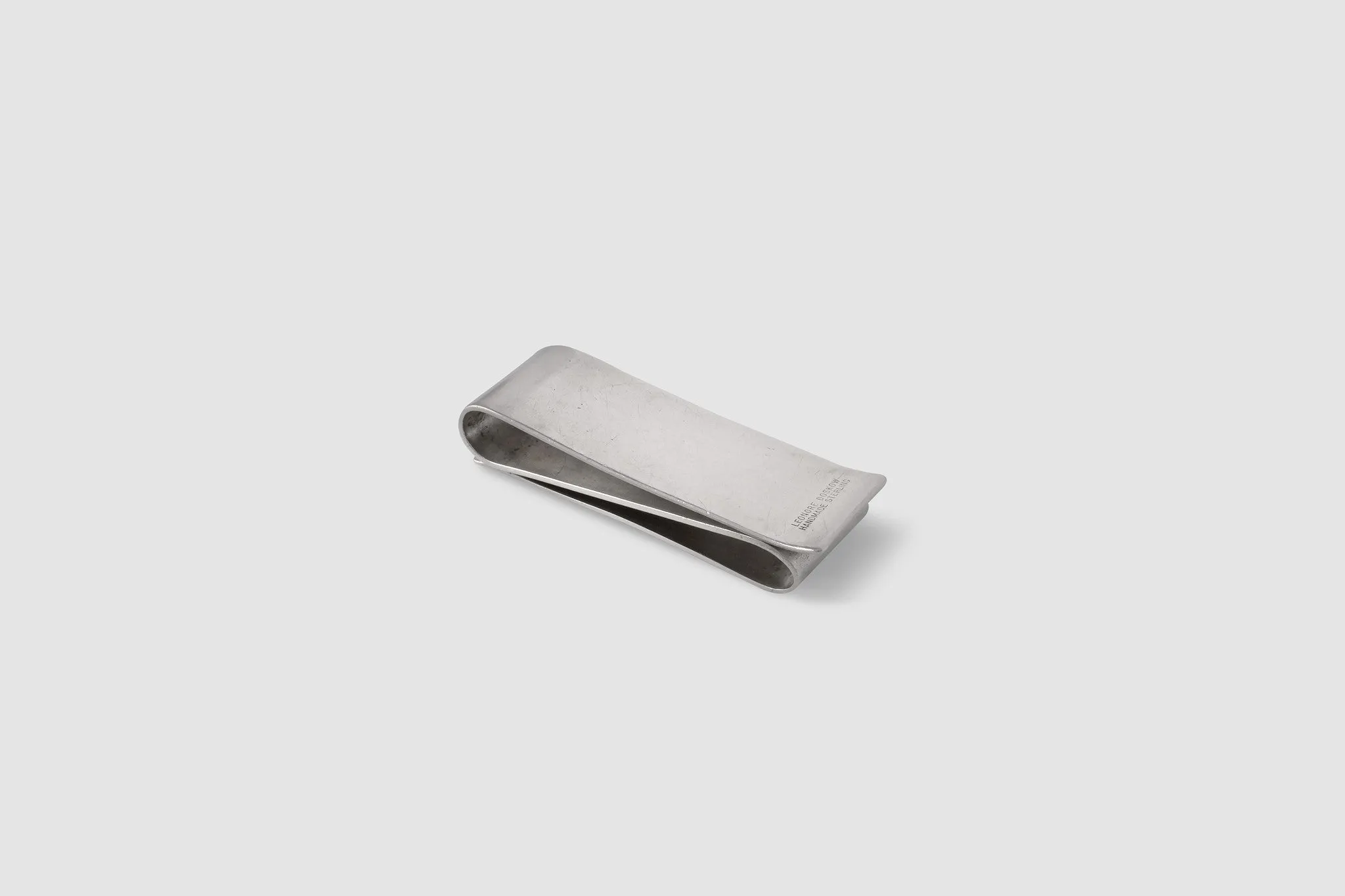 Double Sterling Silver Money Clip