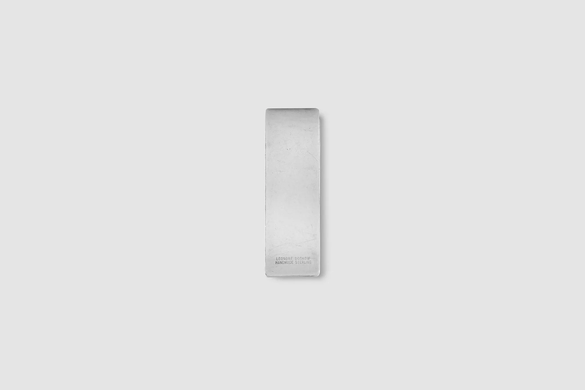 Double Sterling Silver Money Clip