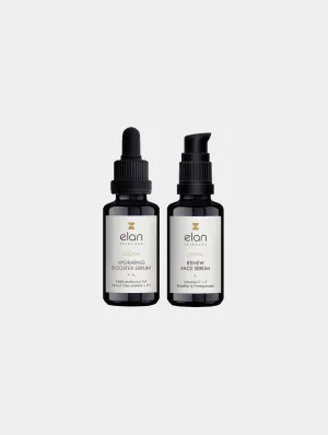 Dream Couple | Vitamin C & Hyaluronic Acid Vegan Moisturiser Double Serum Set