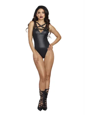 Dream Evilicious Bodysuit - Black - M/l