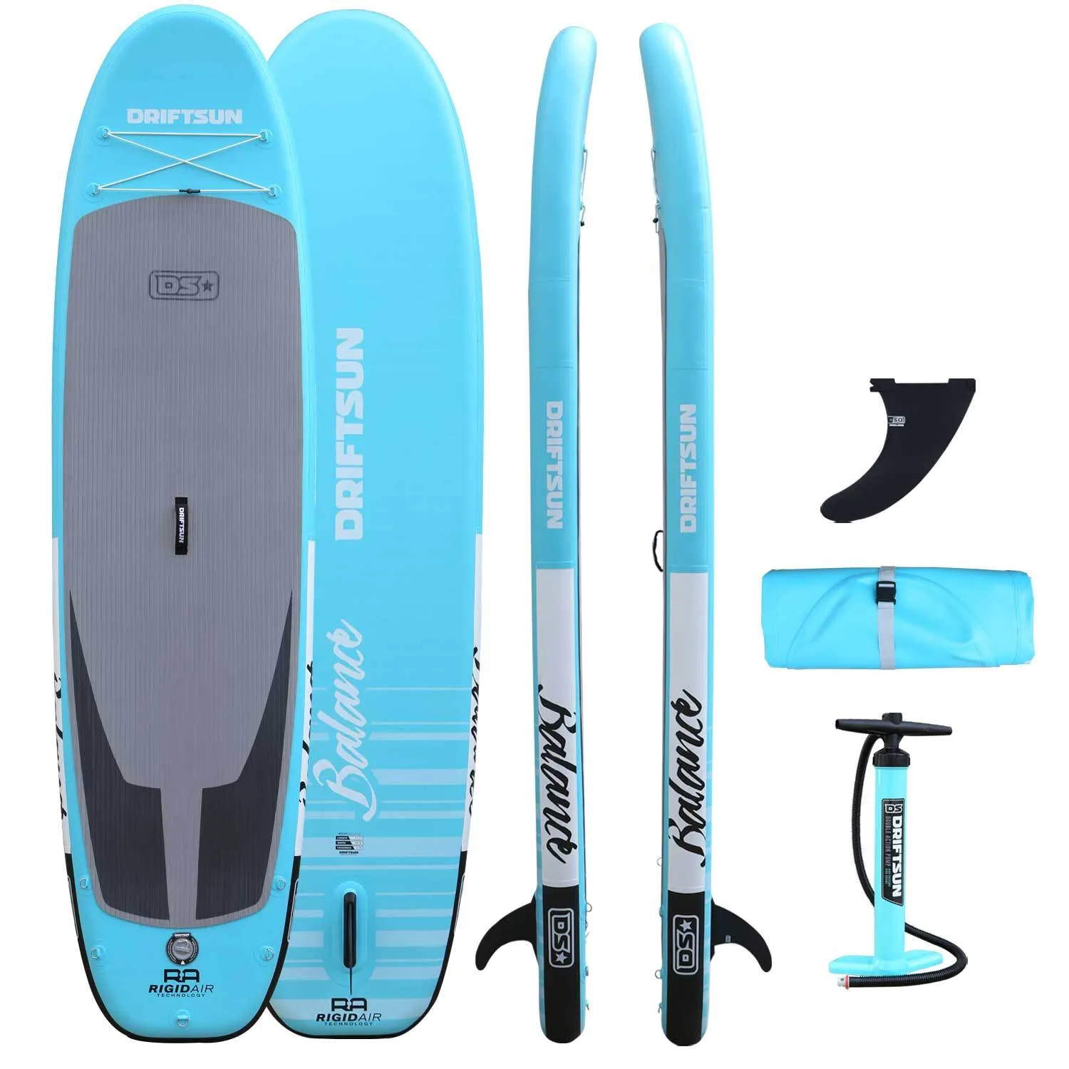 Driftsun Inflatable Balance Paddleboard - High Stability Board for Yoga