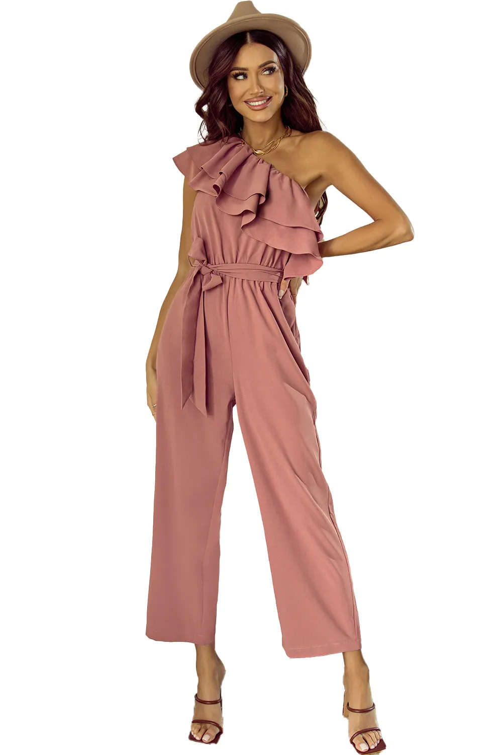 Dusty Pink Jumpsuit