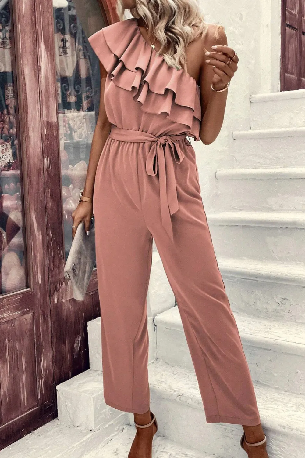 Dusty Pink Jumpsuit