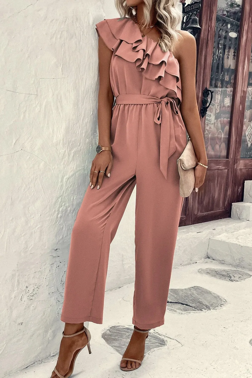 Dusty Pink Jumpsuit