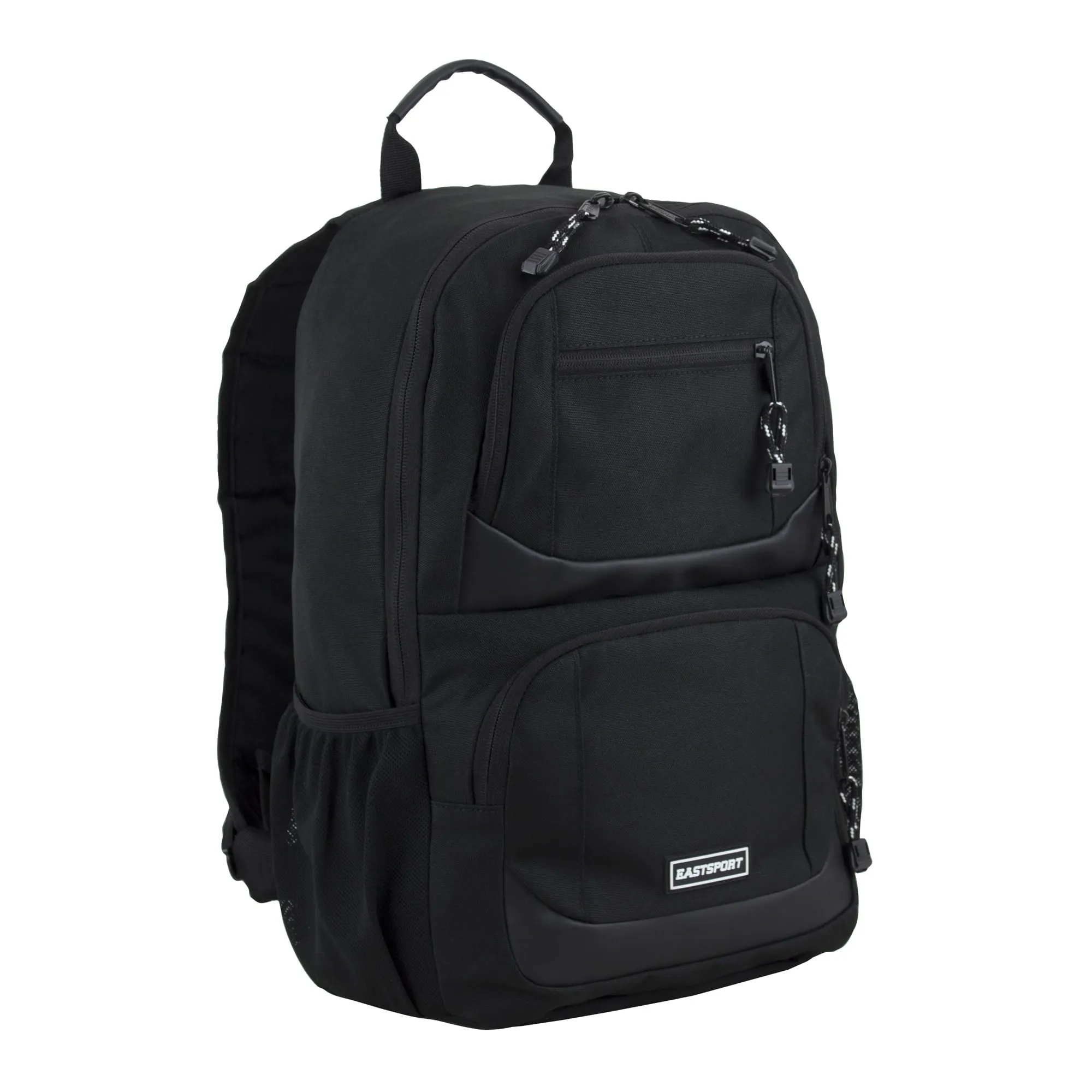 Eastsport Unisex Commuter Tech Backpack, Black - open_box