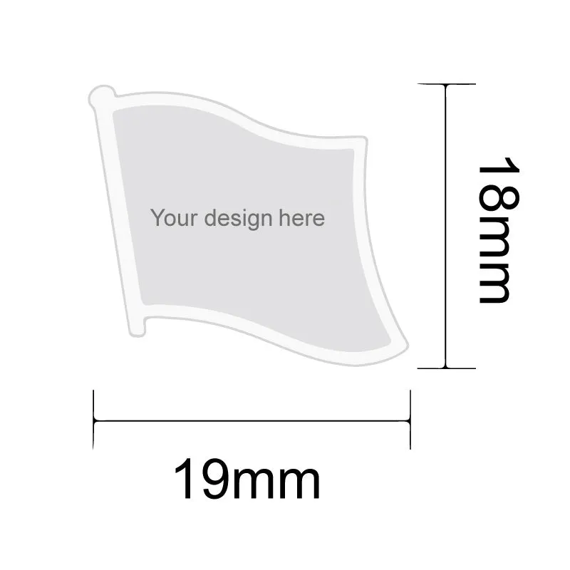 England Flag pin