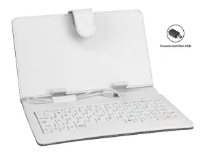 Equal Funda Para Tablet Quantum Blanca