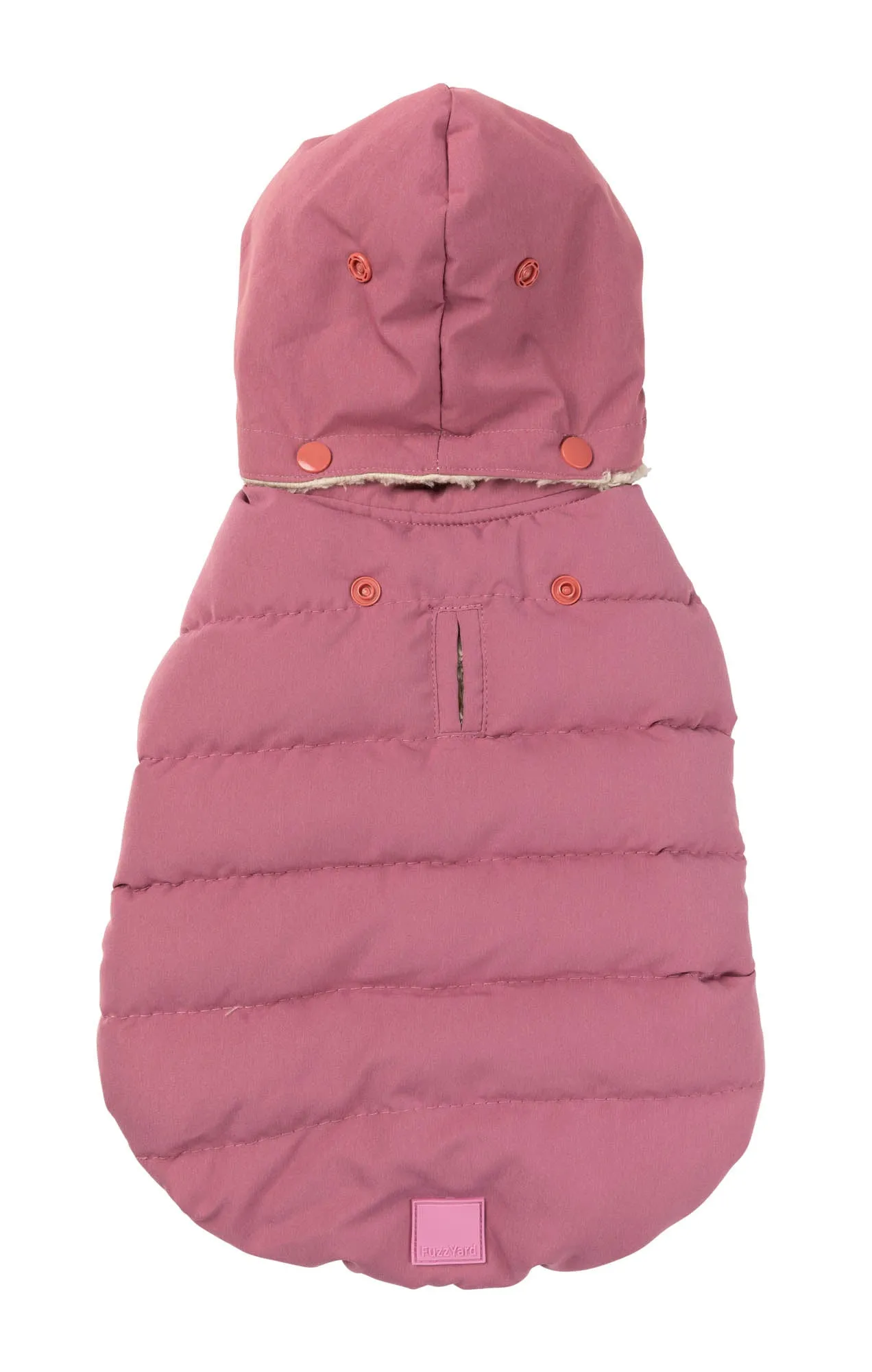 Essential Puffer Jacket - Mauve