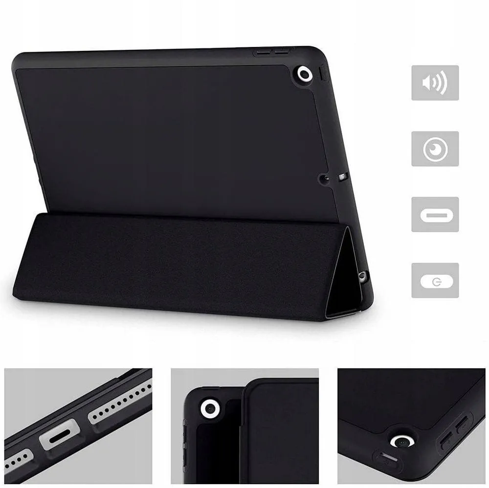Etui do Apple iPad 8 10.2" z Miejscem na Rysik - Kolor Czarny