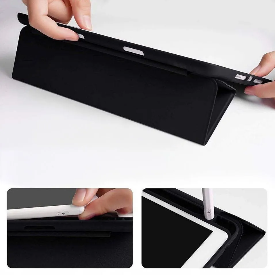 Etui do Apple iPad 8 10.2" z Miejscem na Rysik - Kolor Czarny