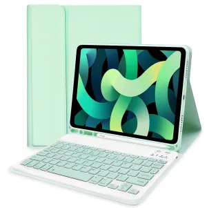 Etui z Klawiaturą Bluetooth do Apple iPad 7 10.2" - Miętowy