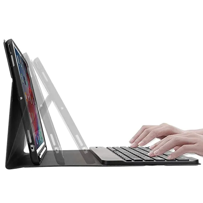 Etui z Klawiaturą Bluetooth do Apple iPad Air 3 10.5" - Czarny
