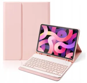 Etui z Klawiaturą Bluetooth do Apple iPad Air 3 10.5" - Różowy