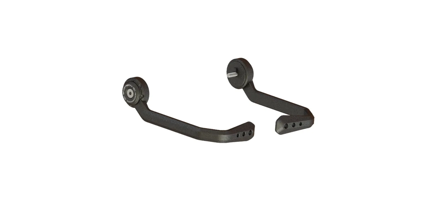 Evotech Triumph Bobber Black Brake And Clutch Lever Protector Kit (2017 ) (Bar End Mirror Version)