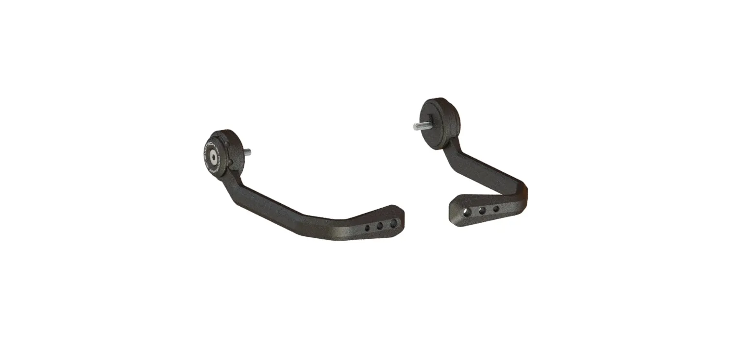 Evotech Triumph Bobber Black Brake And Clutch Lever Protector Kit (2017 ) (Bar End Mirror Version)