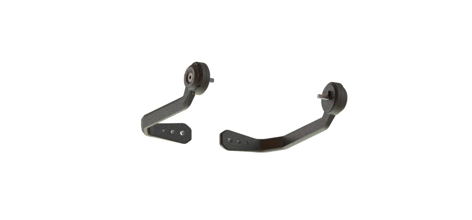 Evotech Triumph Bobber Black Brake And Clutch Lever Protector Kit (2017 ) (Bar End Mirror Version)