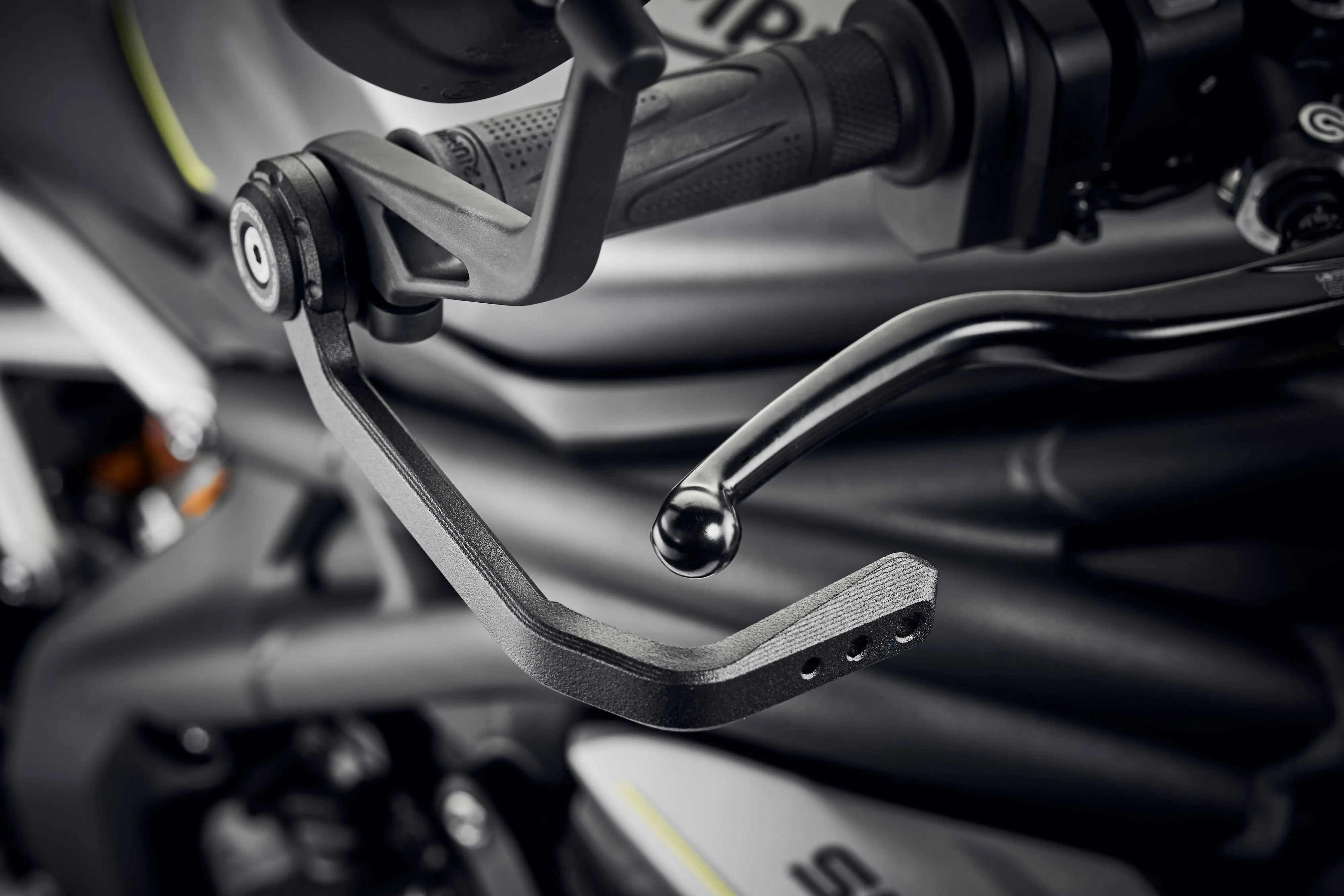 Evotech Triumph Speed Twin 900 Brake And Clutch Lever Protector Kit (2023 ) (Bar End Mirror Version)
