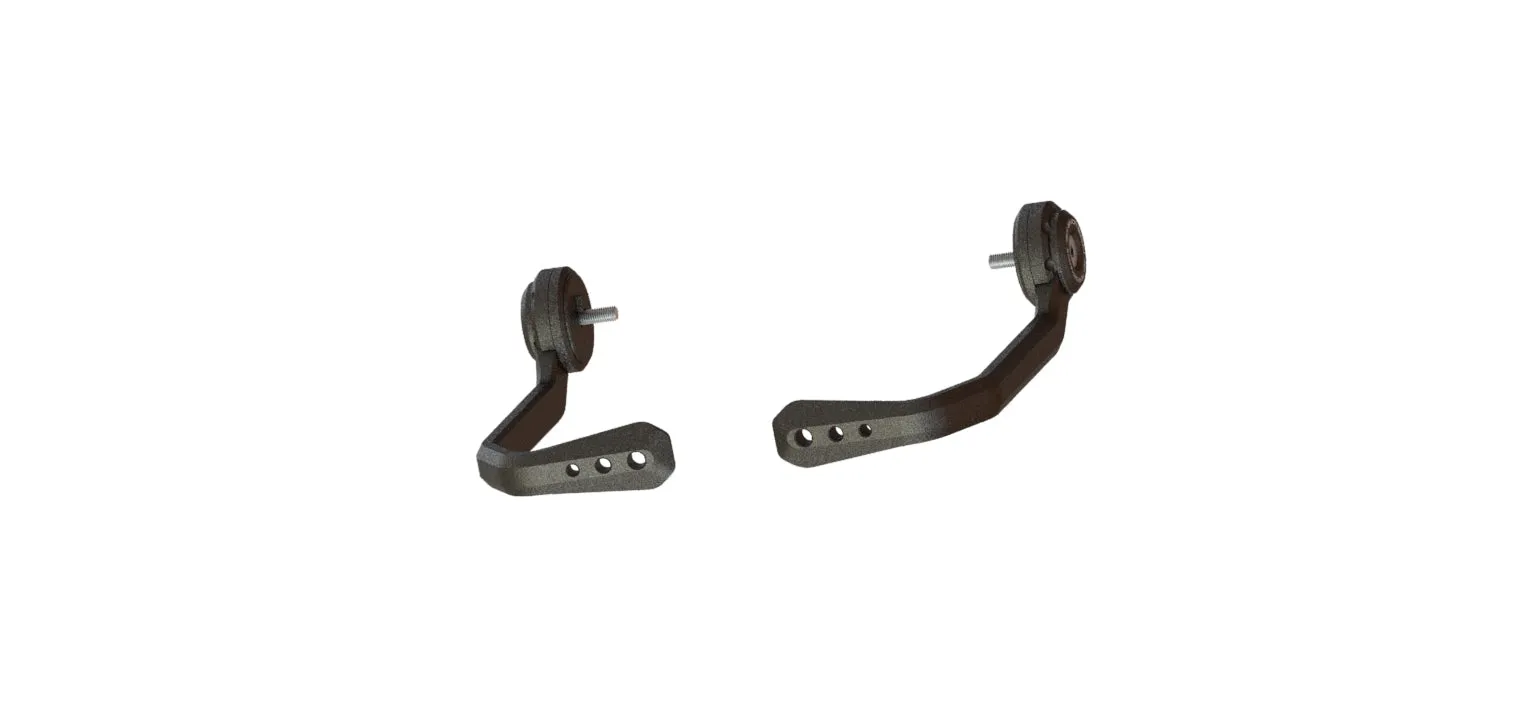 Evotech Triumph Speed Twin 900 Brake And Clutch Lever Protector Kit (2023 ) (Bar End Mirror Version)