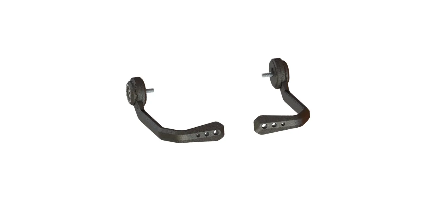 Evotech Triumph Speed Twin 900 Brake And Clutch Lever Protector Kit (2023 ) (Bar End Mirror Version)