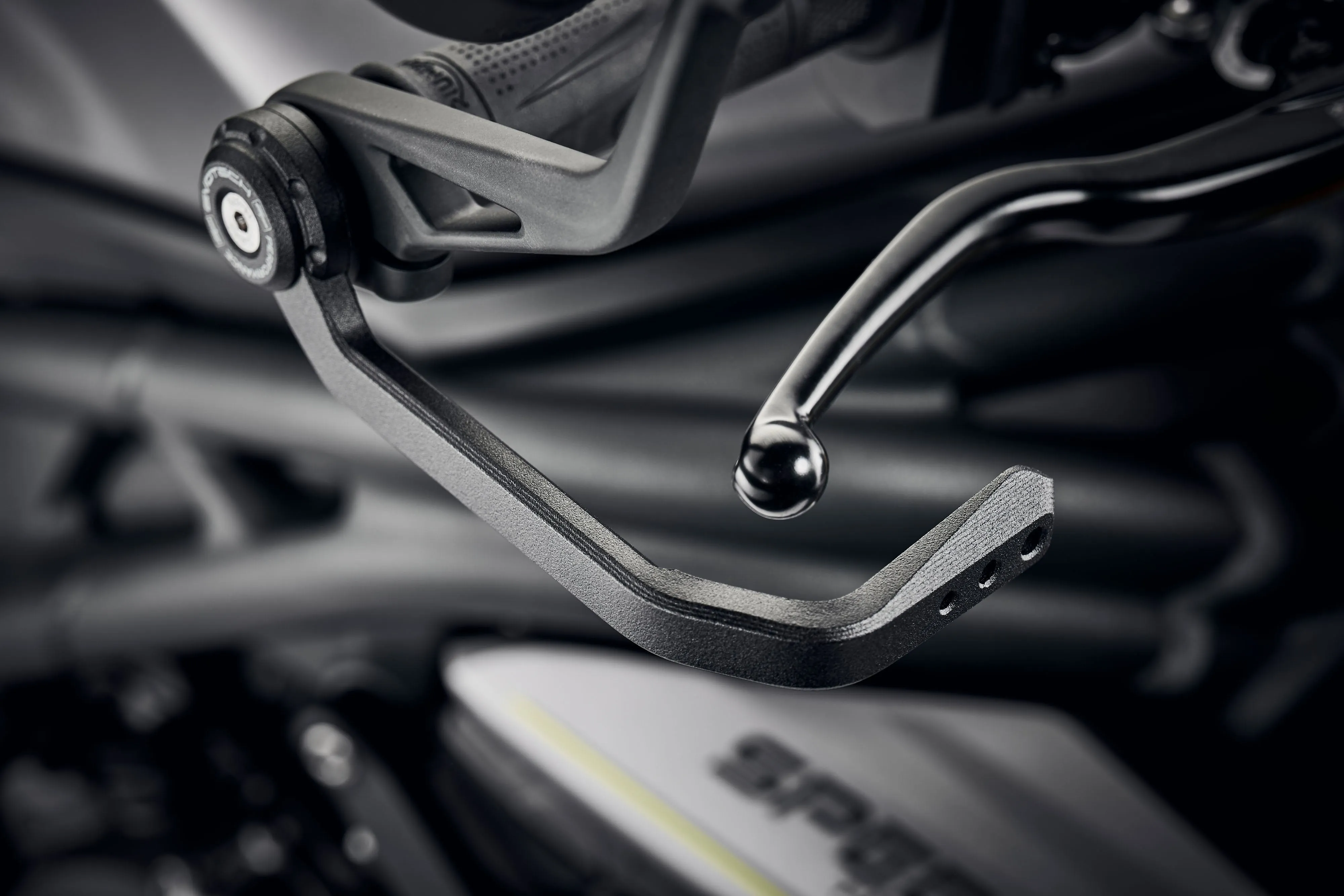 Evotech Triumph Speed Twin 900 Brake And Clutch Lever Protector Kit (2023 ) (Bar End Mirror Version)