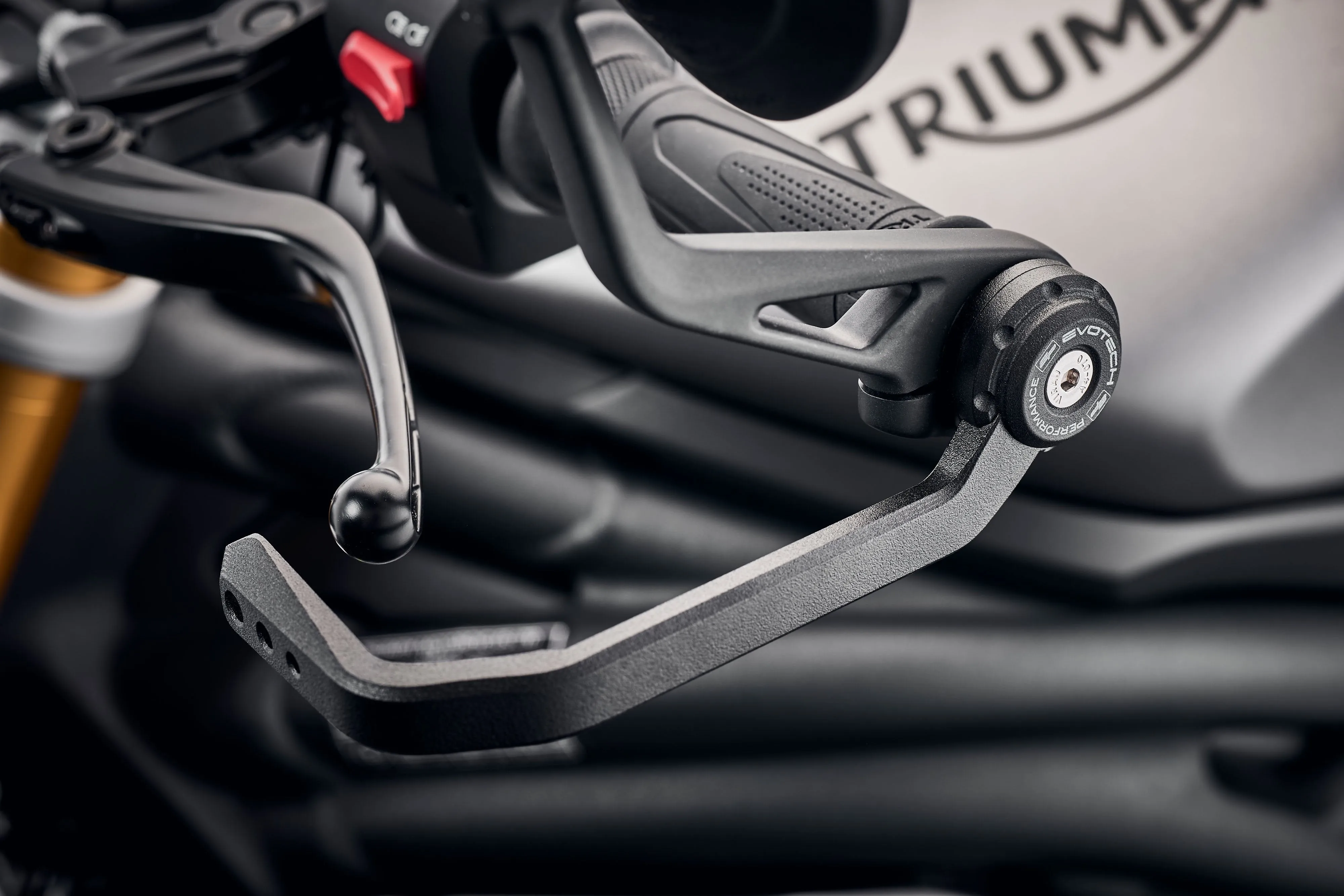 Evotech Triumph Speed Twin 900 Brake And Clutch Lever Protector Kit (2023 ) (Bar End Mirror Version)