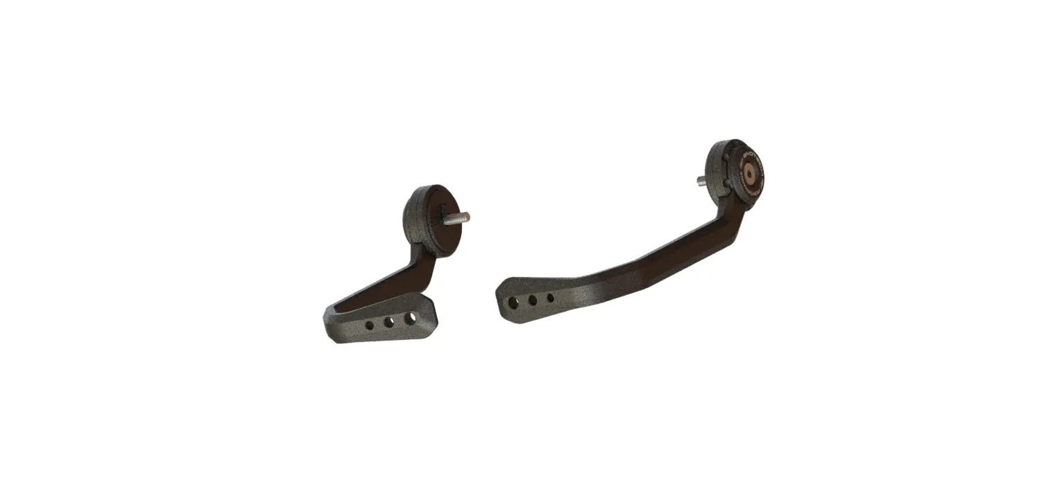 Evotech Triumph Speed Twin 900 Brake And Clutch Lever Protector Kit (2023 ) (Bar End Mirror Version)
