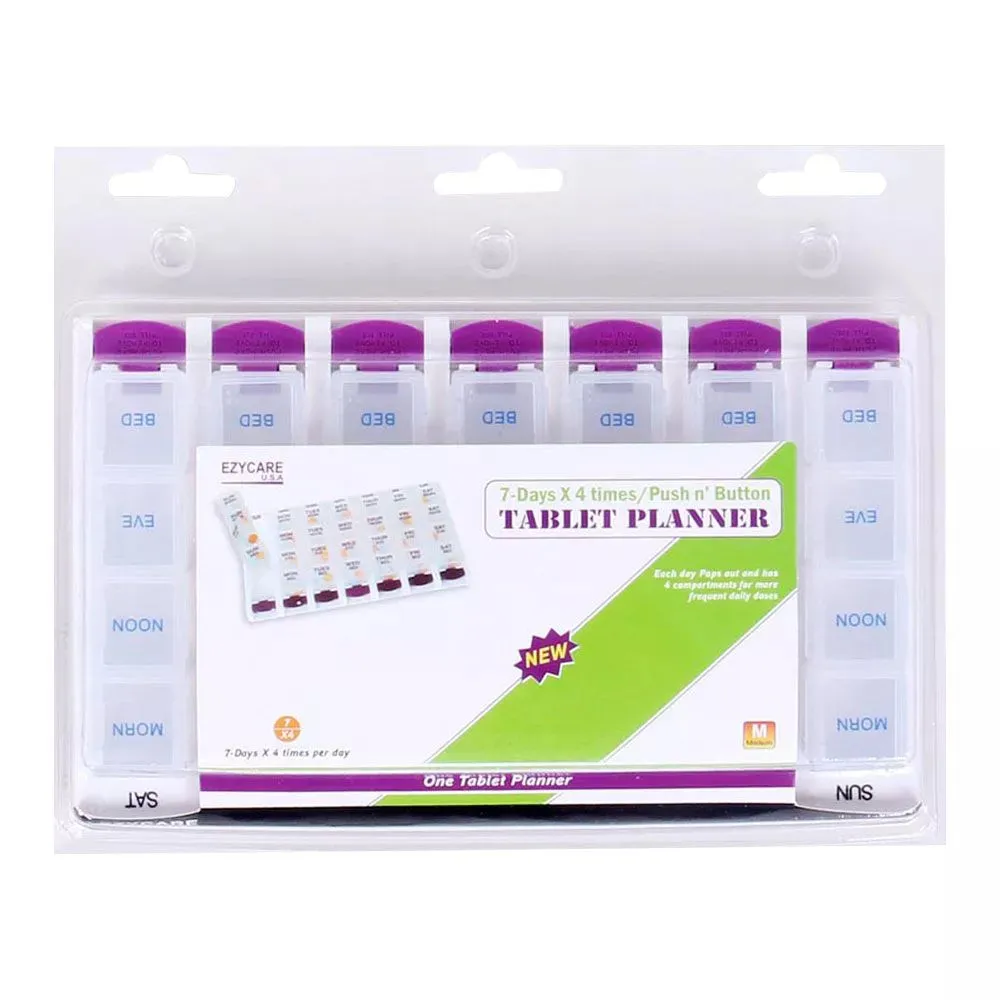 EZYCARE PLUS PUSH N BUTTON TABLET PLANNER M 17124