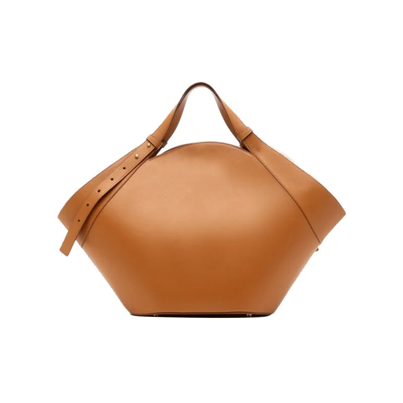 Fan-Shaped Bag Shoulder Bag Big  Underarm Bag All-Match Handbag