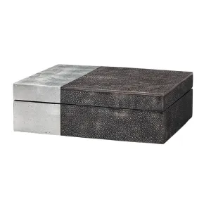 Faux Shagreen Raymond Box