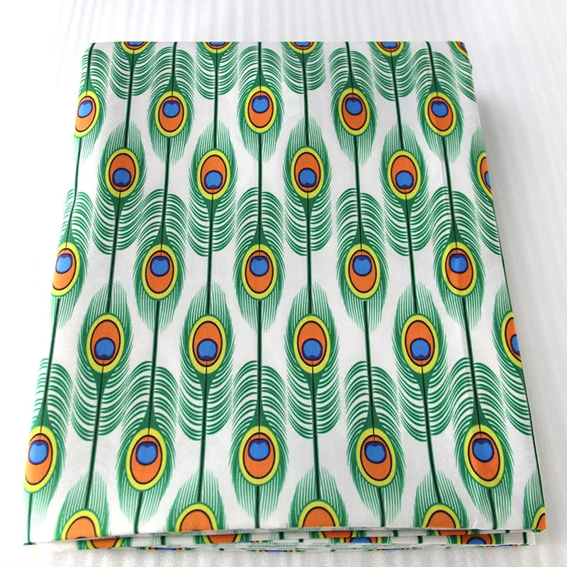 Feather Theme Printed Fabric
