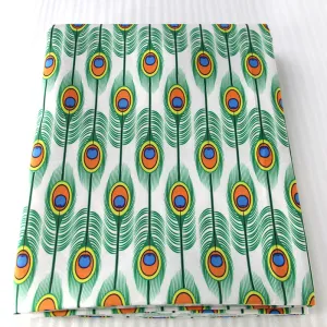Feather Theme Printed Fabric