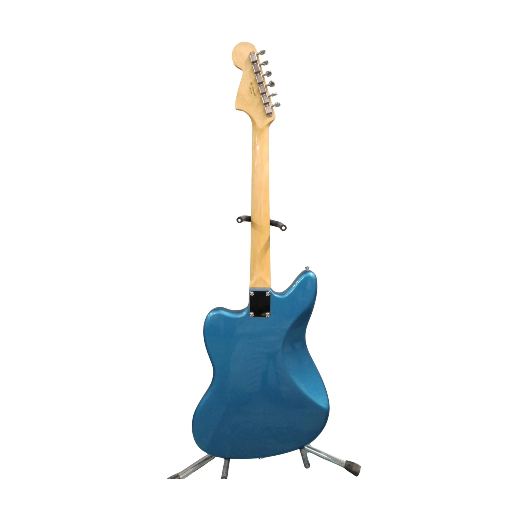 Fender FSR MIJ Traditional 60s Jaguar Electric Guitar, RW FB, Lake Placid Blue