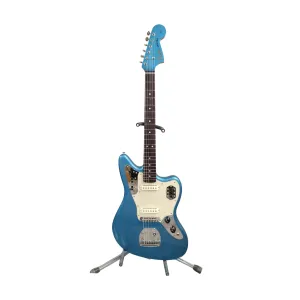 Fender FSR MIJ Traditional 60s Jaguar Electric Guitar, RW FB, Lake Placid Blue