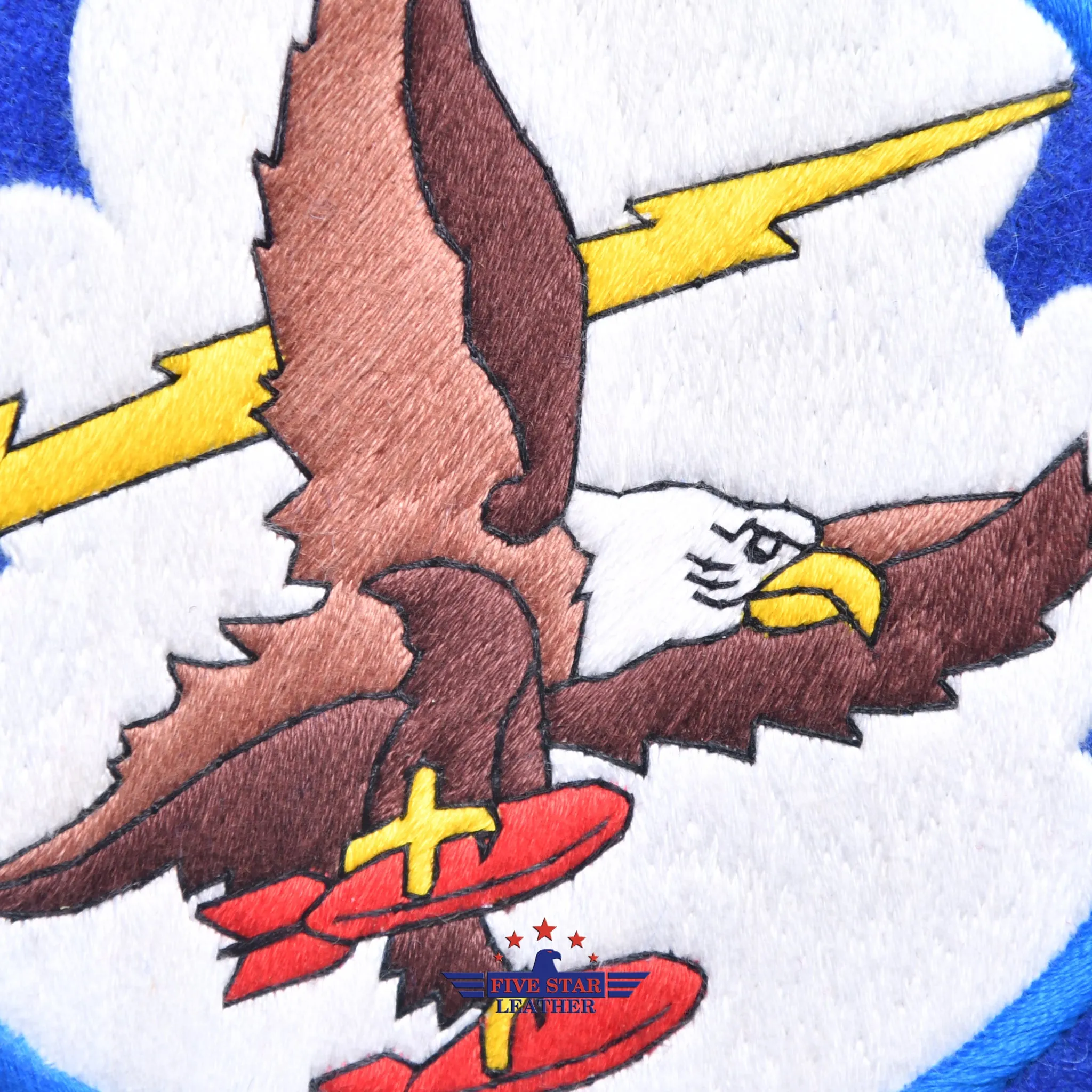 Fivestar Leather 731st Bombardment Squadron Hand Embroidered