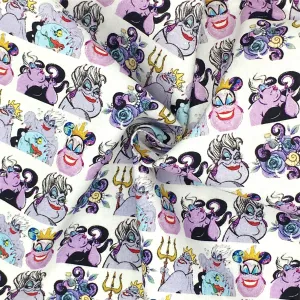 flower floral plant fish printed fabric