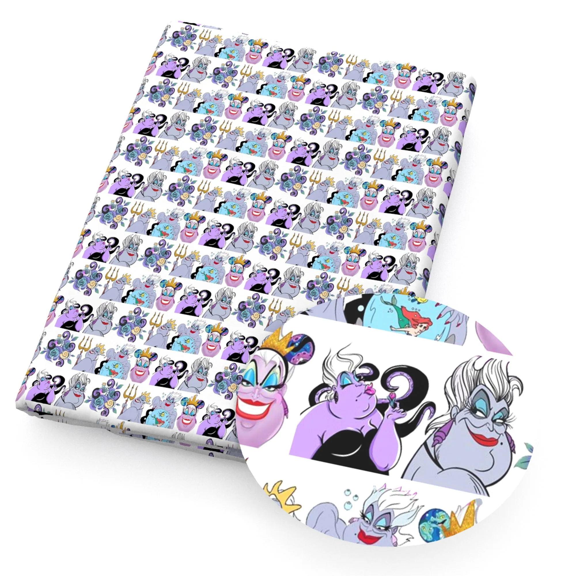 flower floral plant fish printed fabric