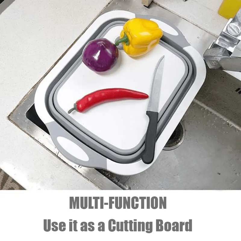 Foldable Multi-Function Chopping Board