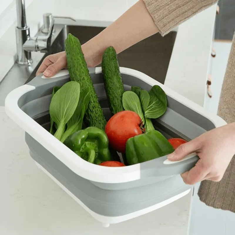 Foldable Multi-Function Chopping Board