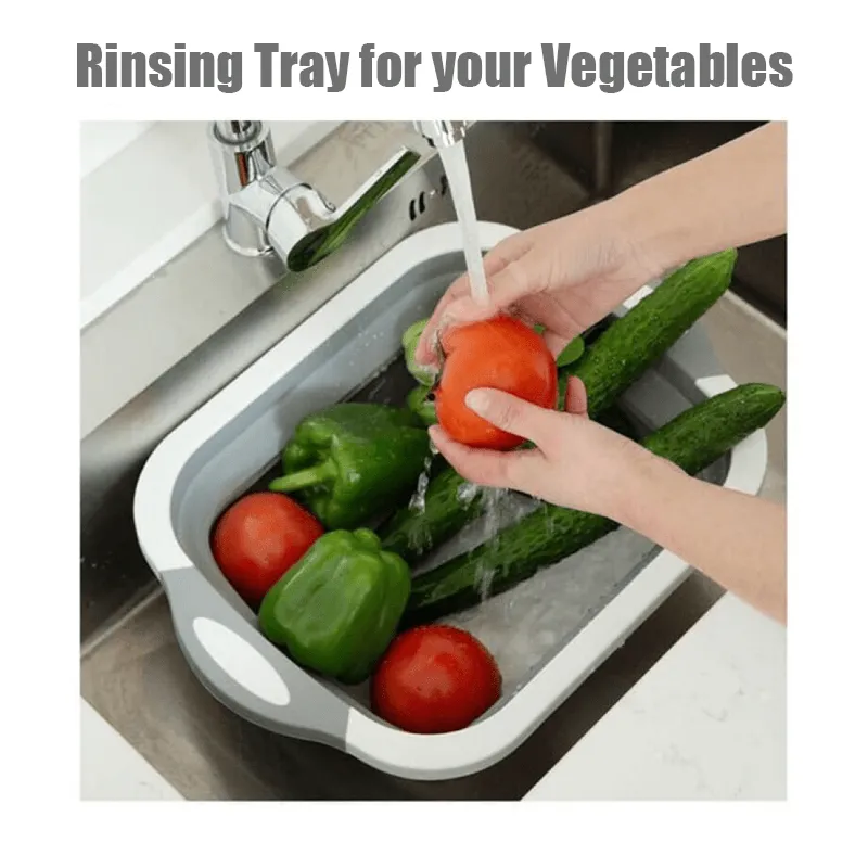 Foldable Multi-Function Chopping Board