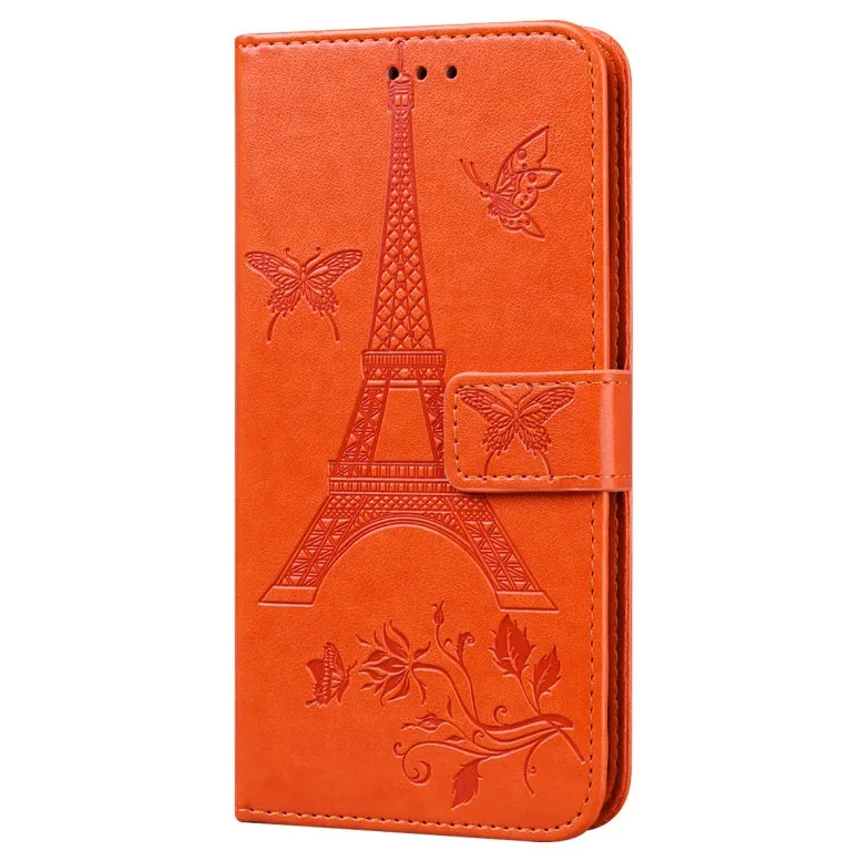 For iPhone12 mini Phone Case 5.4 Inches Card Slot Phone Bracket Mobile Phone Cover Pink