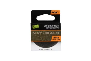 Fox Edges Naturals Cortex Coated Soft Hooklink