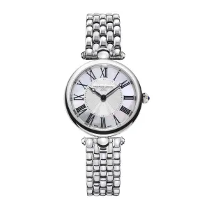 Frederique Constant Women's Watch Silver Tone Case Silver Dial Quartz Watch