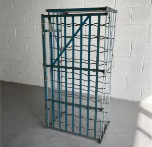 French Industrial 50 Bottle Wine Rack by Rigidex