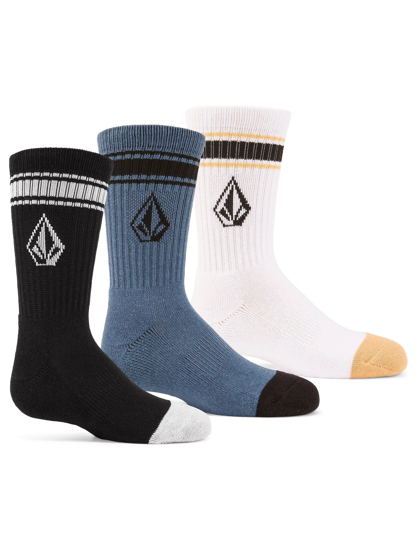 Full Stone Socks (3 Pack) - MULTI - (KIDS)