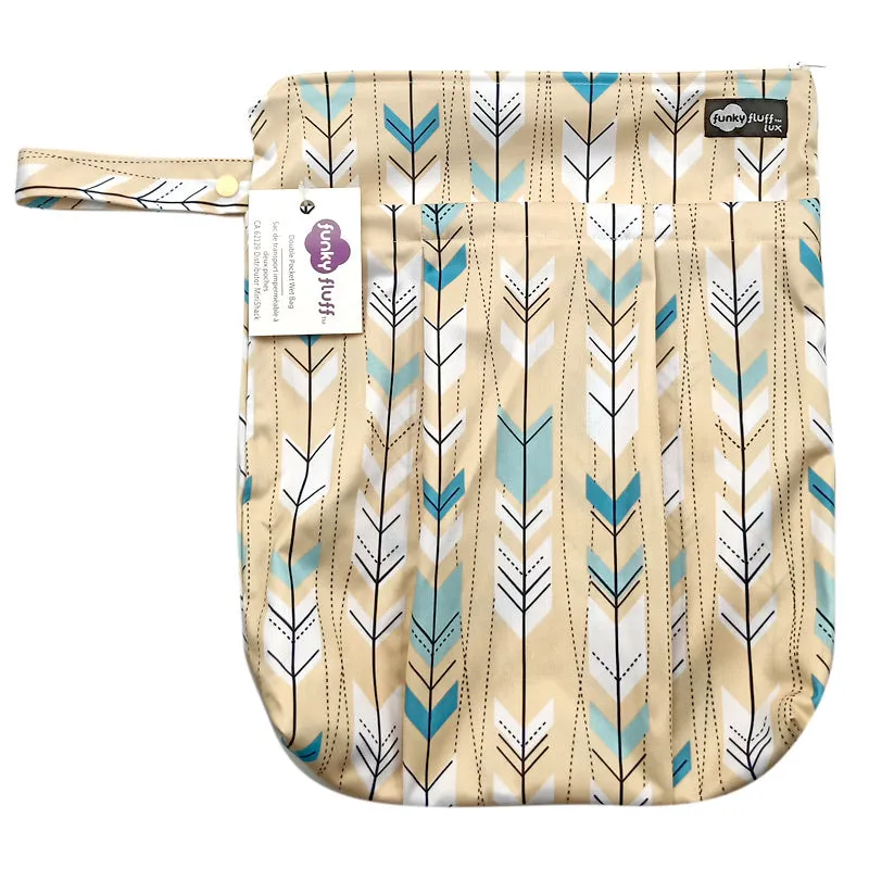 Funky Fluff Double Pocket Wet Bag (Print)