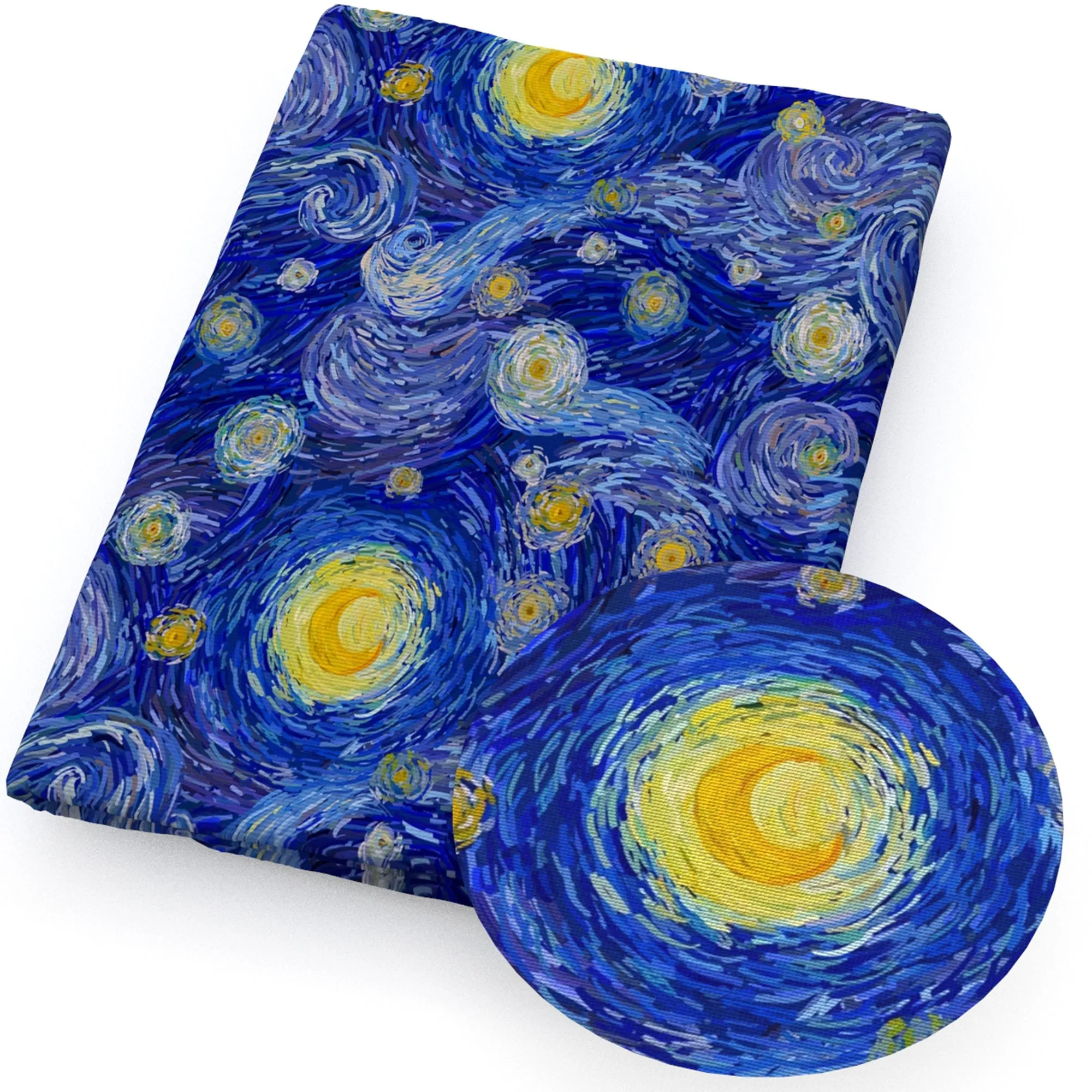 Galaxy Theme Printed Fabric