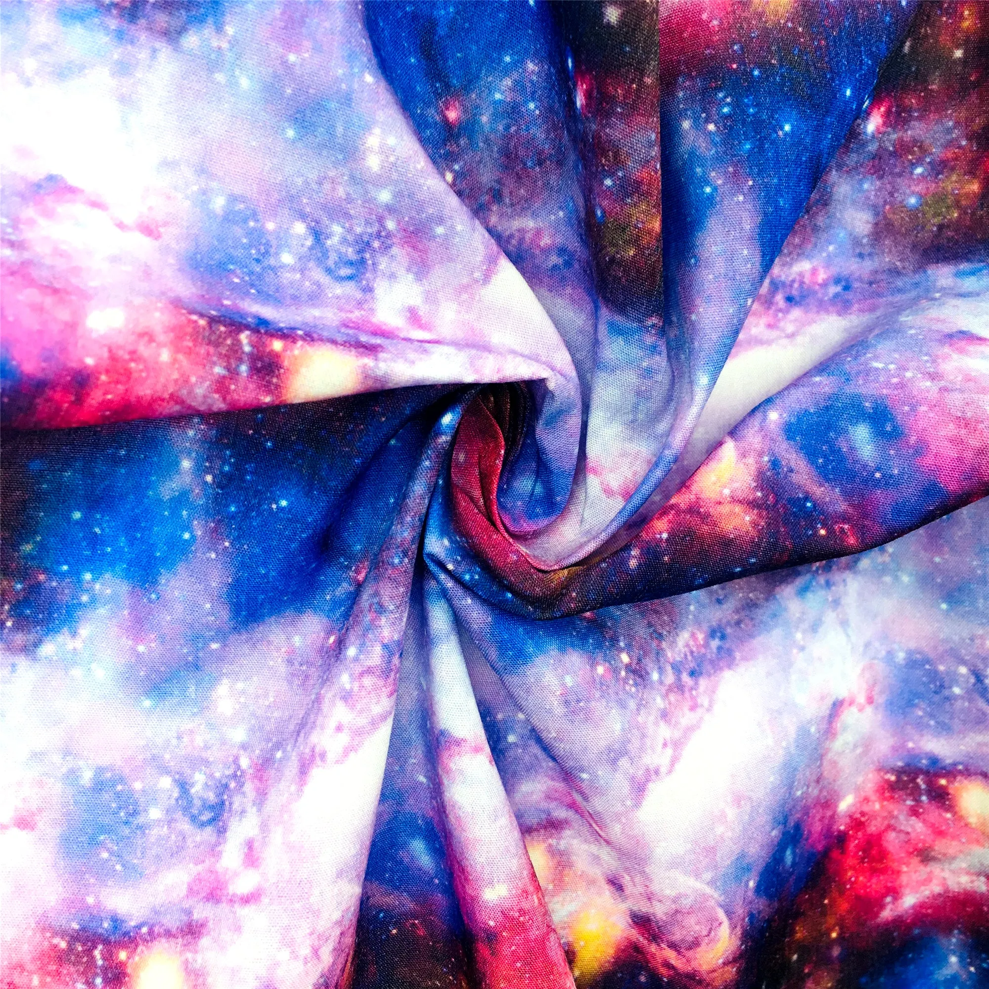 Galaxy Theme Printed Fabric
